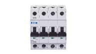 Bezpieczniki elektryczne - Eaton Wyłącznik nadprądowy 4P C 10A 15kA AC FAZ C10/4 279057 279057 - miniaturka - grafika 1