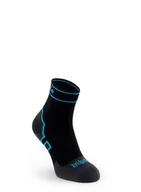 Skarpetki kolarskie - Wodoszczelne skarpety Bridgedale StormSock Mid Ankle - black/blue - miniaturka - grafika 1