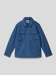 Kurtki i płaszcze dla chłopców - Kurtka koszulowa z krytą listwą guzikową model ‘DYLAN’ - grafika 1