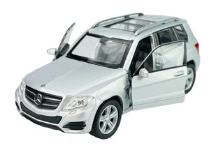 WELLY MERCEDES-BENZ GLK SREBRNY 1:34 SAMOCHÓD NOWY METALOWY MODEL - Samochody i pojazdy dla dzieci - miniaturka - grafika 1