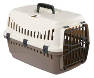 Sprzęt podróżny i transportery dla psów - KERBL Klatka transportowa Expedion 1, 10 kg, kremowa/ciemnobrązowa [81346] - miniaturka - grafika 1