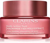 Kremy do twarzy - Clarins Multi-Active Nuit All Skin Types [Niacinamide] Krem na Noc 50ml - miniaturka - grafika 1