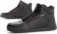 Buty sportowe męskie - Buty Męskie Kappa Mangan MID CL Czarne Rozmiar 44 - miniaturka - grafika 1