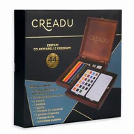 Kredki, ołówki, pastele i pisaki - Creadu, zestaw do akwareli z kredkami - miniaturka - grafika 1