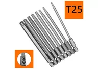 Bity - Bity długie Torx T25 150mm - miniaturka - grafika 1