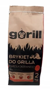 Brykiet z węgla drzewnego do grilla 2 kg - Akcesoria do grilla - miniaturka - grafika 1
