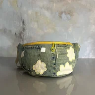 Nerki - Nerka boho z haftowanymi białymi kwiatami La Rambla 26 - miniaturka - grafika 1