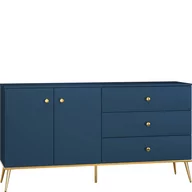 Komody - Komoda 03 Marine ML Meble Błękit Ciemny - miniaturka - grafika 1