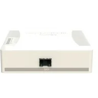Switche - MikroTik RB260GSP with 5 Gigabit ports and SFP cage, SwOS, plastic case, PSU, POE-OUT (CSS106-1G-4P-1S) CSS106-1G-4P-1S - miniaturka - grafika 1
