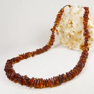 Naszyjniki - 7640-12 Naszyjnik Bursztyn Bałtycki - miniaturka - grafika 1