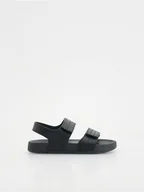 Buty dla chłopców - Reserved - Sandały na rzepy - czarny - miniaturka - grafika 1