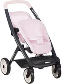 Wózki dla lalek - SMOBY Maxi Cosi spacerówka dla bliźniąt róż 253221 - miniaturka - grafika 1