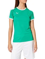 Bluzy damskie - PUMA Puma Liga Jersey W bluza damska zielony Pepper Green/Puma White X-S 703426 - miniaturka - grafika 1