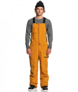 Męskie spodnie narciarskie QUIKSILVER Utility - żółte - Spodnie sportowe męskie - miniaturka - grafika 1