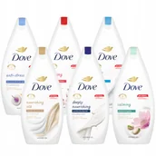 Kosmetyki do kąpieli - Dove MIX Żel pod prysznic Zestaw 450ml 6x - miniaturka - grafika 1