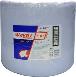 WYPALL 7426030 WYPALL L30 Czyściwo dużo rolka, niebieski - Ręczniki papierowe - miniaturka - grafika 1
