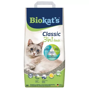 Biokat s Classic Fresh 3in1 - 18 l - Żwirek dla kotów - miniaturka - grafika 1