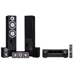 Kino domowe DENON AVR-X1800 + WILSON Estrada 5.0 Szary - Kino domowe - miniaturka - grafika 1
