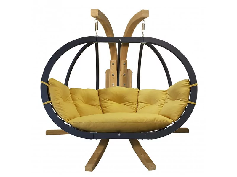 Zestawy ogrodowe KOALA Zestaw: stojak Sintra + fotel Swing Chair Double antracyt 5907564667869