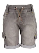Spodenki dla niemowląt - Blue Seven Szorty dżinsowe w kolorze szarym - miniaturka - grafika 1