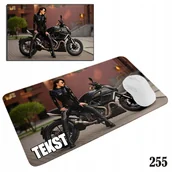 Podkładki pod mysz - PODKŁADKA POD MYSZKĘ MYSZ WZORY DO WYBORU - MOTOR MOTORY PASJA 29x36cm - miniaturka - grafika 1