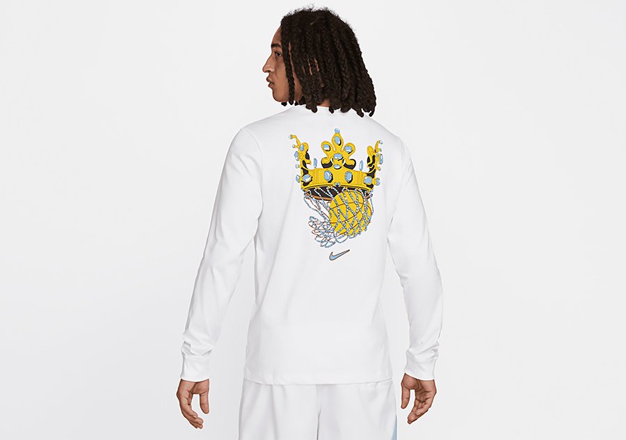 Nike Lebron James Sfg Long Sleeve White