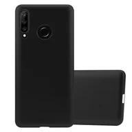 Etui i futerały do telefonów - Etui ochronne Cadorabo do Huawei P30 LITE w kolorze czarnym etui na telefon komórkowy silikonowe etui z TPU - miniaturka - grafika 1