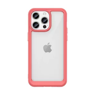 Etui Outer Braders z żelową ramką do iPhone 15 czerwone - Etui i futerały do telefonów Etui Outer Braders z żelową ramką do iPhone 15 czerwone - Etui i futerały do telefonów - miniaturka - grafika 1