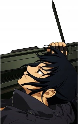 Plakat Anime Manga Canaan CAN_009 A2 (custom)