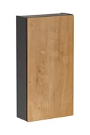 Szafki łazienkowe - Monako Grey Oak Szafka Wisząca - miniaturka - grafika 1