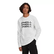 Bluzy męskie - O'Neill Męska bluza Triple Stack (opakowanie 4 szt.), biały (Powder White 1030), L/XL - miniaturka - grafika 1