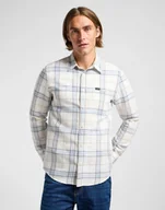 Koszule męskie - LEE LEESURE SHIRT SHY BLUE 112363901 S - miniaturka - grafika 1