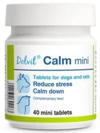 Suplementy i witaminy dla psów - Dolfos Dolvit Calm mini 40tab 19037-uniw - miniaturka - grafika 1