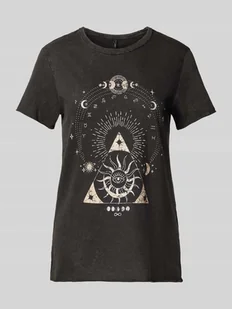 T-shirt z nadrukiem z motywem i napisem model ‘LUCY’ - Koszulki i topy damskie - miniaturka - grafika 1