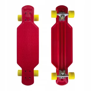 Cruiser Master deska podłogowa z tworzywa sztucznego, czerwony, jeden rozmiar MAS-B099-red - Deskorolki - miniaturka - grafika 1