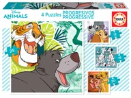 Puzzle - G3 Puzzle 12+16+20+25 Bohaterowie bajek Disneya Nowa - miniaturka - grafika 1