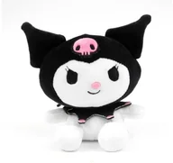Maskotki i pluszaki - Hello Kitty Kuromi - plusz czarny 32cm - miniaturka - grafika 1
