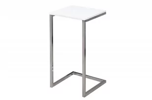 King Home Stolik SIMPLY biały, chrom BST156WE/CTA1-1 - Ławy i stoliki kawowe King Home Stolik SIMPLY biały, chrom BST156WE/CTA1-1 - Ławy i stoliki kawowe - miniaturka - grafika 1