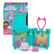 Figurki dla dzieci - Spin Master Koci Domek Gabi Modne Klipsy Turkusowy Mini Box Z Figurką Łakotek - miniaturka - grafika 1