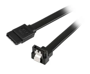 Silver Monkey Kabel SATA III, kątowy, 1m czarny - Kable komputerowe i do monitorów - miniaturka - grafika 1