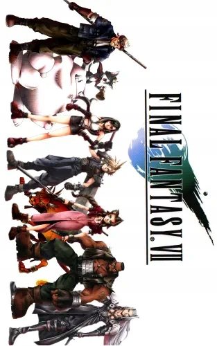 Plakat Final Fantasy VII ff7_066 A1+ (custom)