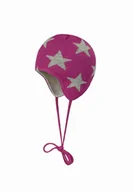 Czapki damskie - Czapka dziewczęca, różowa, gwiazdy, Döll - miniaturka - grafika 1