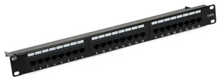 SIGNAL Patch Panel kat. 6 24 porty RJ-45 1U Signal PP-24/RJ45/KAT.6/1U - Panele krosownicze - miniaturka - grafika 1