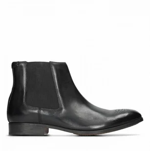 Gilmore Chelsea [black leather] - rozmiar 44 - Botki męskie - miniaturka - grafika 1