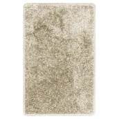 Dywaniki łazienkowe - Dywanik łazienkowy Shaggy 40 x 60 cm beżowy - miniaturka - grafika 1