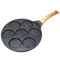 Patelnie - Lumarko Patelnia Marmurkowa Do Placuszków Kh-1667 - miniaturka - grafika 1