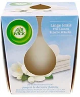 Świece - Świeca Zapachowa Air Wick Świeża Pościel Pranie - miniaturka - grafika 1