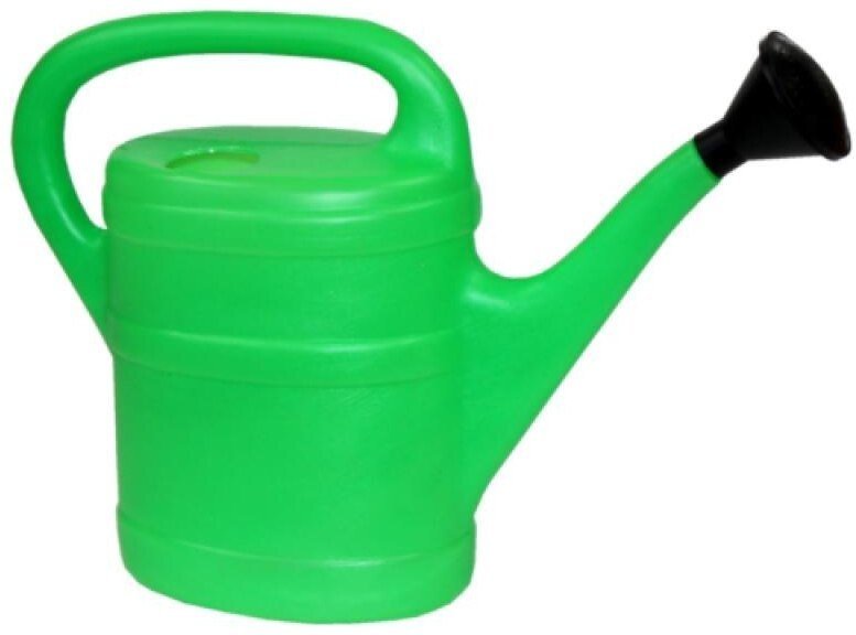 Hagsen Konewka Plastikowa z Sitkiem 10L Zielona EDUKAMP