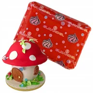 Dodatki do ciast w proszku - Lukier plastyczny masa cukrowa do dekoracji tortu ciast kolor czerwony 500g - miniaturka - grafika 1