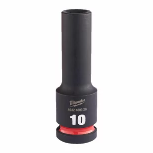 MILWAUKEE NASADKA UDAROWA 1/2" 10mm DŁUGA - Klucze i nasadki - miniaturka - grafika 1